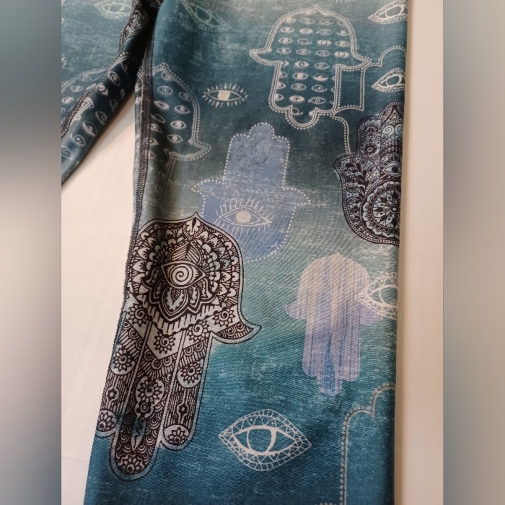 Evolution & Creation Hamsa Yoga Pants Leggings Medium - Picture 7 of 8